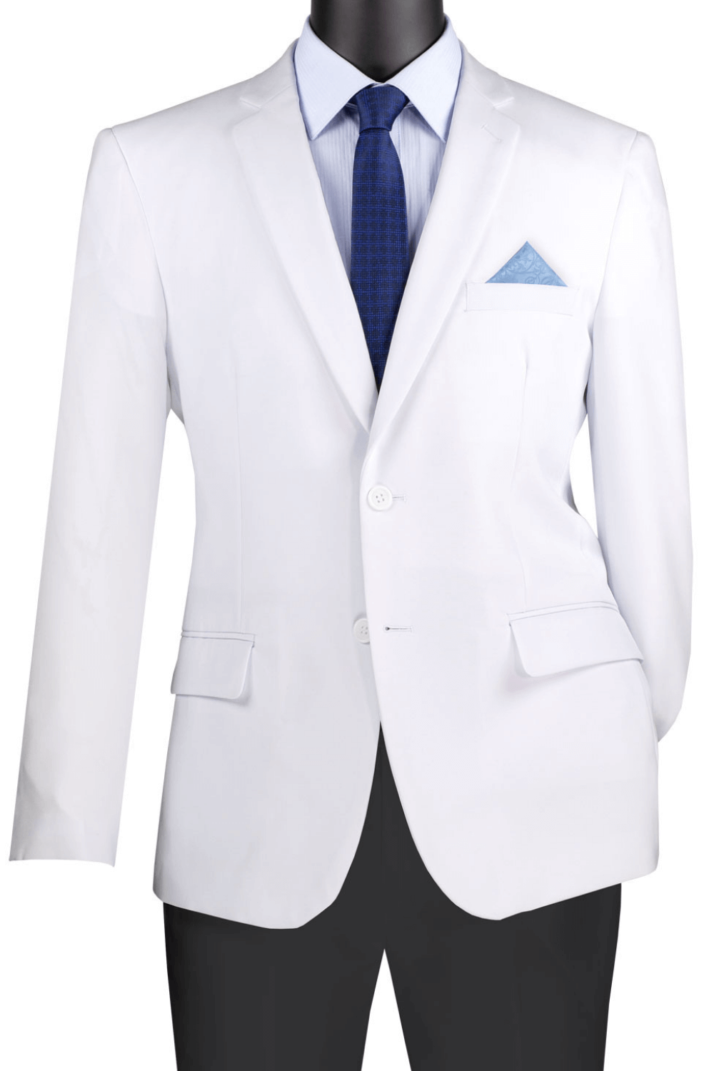Men's White Regular Fit Everyday Blazer
