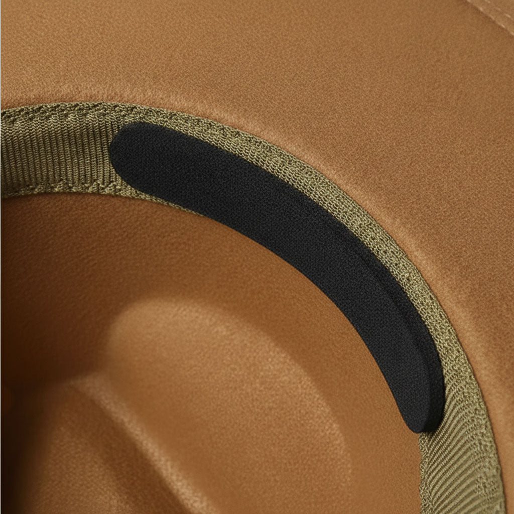 Hat Size Reducer Black 2-Piece Self-Adhesive Foam