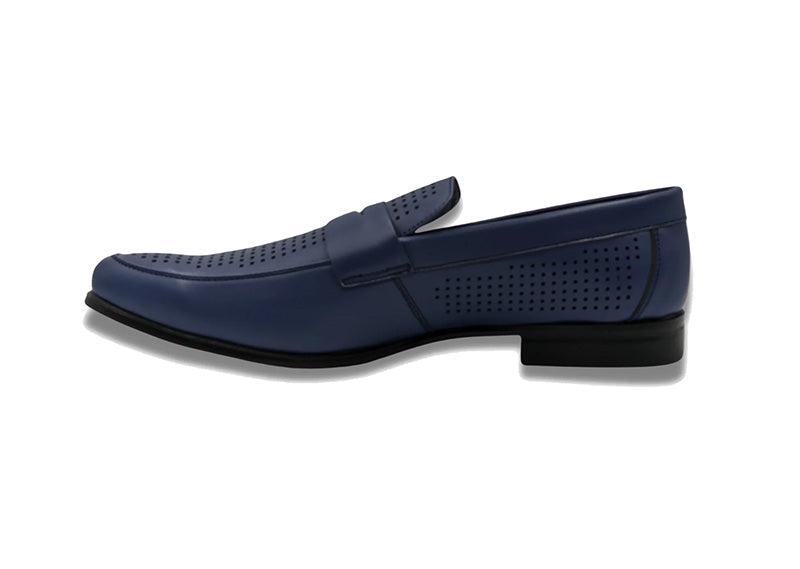 Navy Casual Summer Loafer