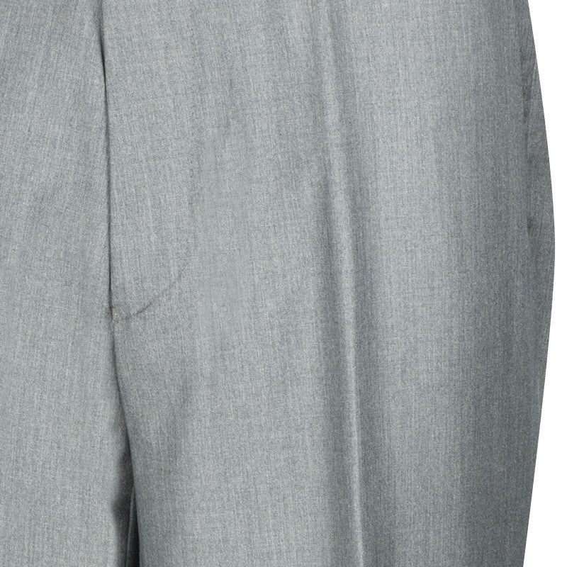 Men's Dress Pants Flat Front Design in Gray