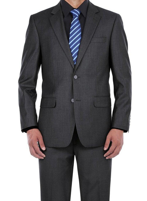 Vanderbilt Collection - Classic 2 Piece Suit 2 Buttons Regular Fit In ...