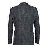 English Laundry Charcoal Checked Slim Fit Suit 100% Wool