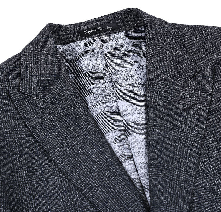 New England Code Charcoal Slim Suit