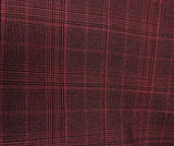 Renaissance Collection - Regular Fit 3 Piece Suit Burgundy