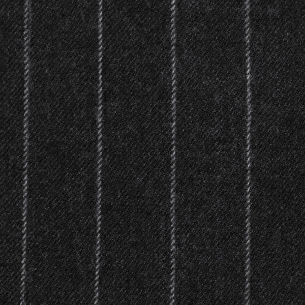 Men's Modern Fit Wool Suit Pinstripe Dark Gray