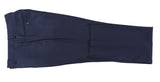 Half Canvas Stretch Wool Dress Suit Regular Fit 2 Piece in Navy