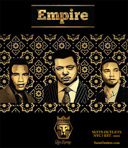 Empire Collection - Regular Fit Black and Gold with Fancy Metallic Pattern Sports Coat