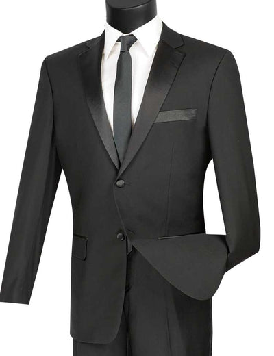 Excalibur Collection - Slim Fit Tuxedo 2 Piece 2 Button in Black ...